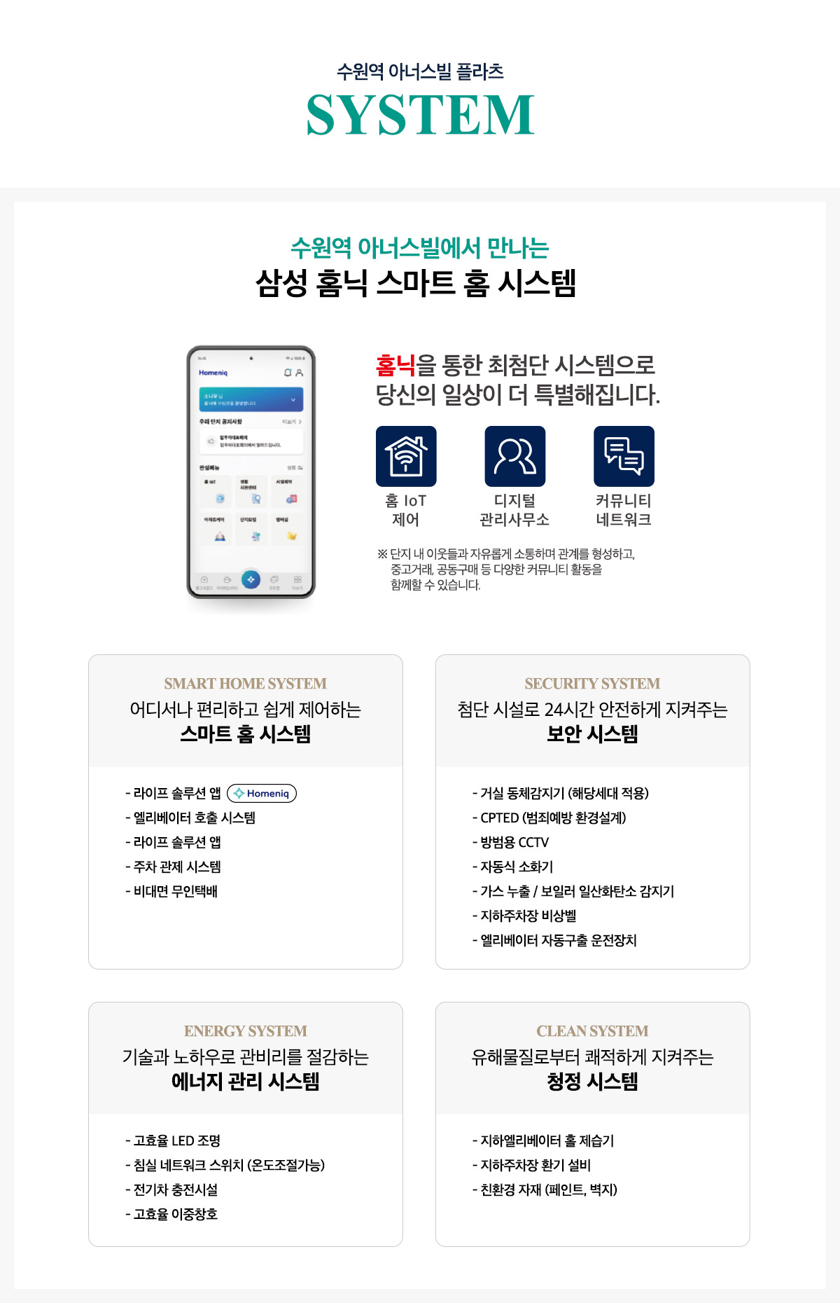수원역 아너스빌 플라츠 시스템